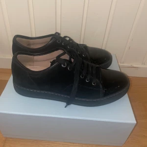 Lanvin - 9/10 skick, ingen creasing helt fresh innuti, aldrig varit i regn för mockan. Digitalt kvitto och allt og finns. Storlek 7, passar 41/42