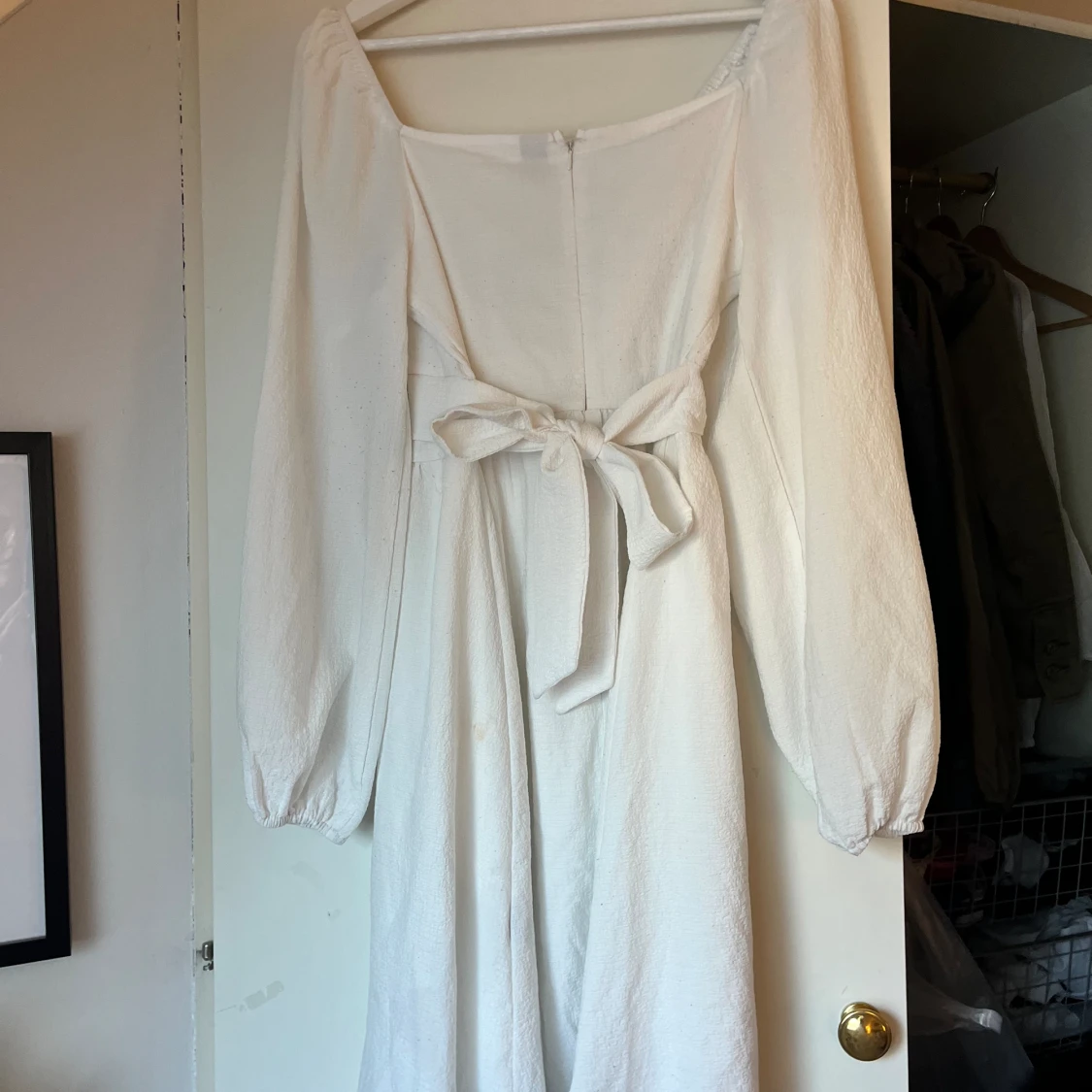 Vit klänning  - 92
