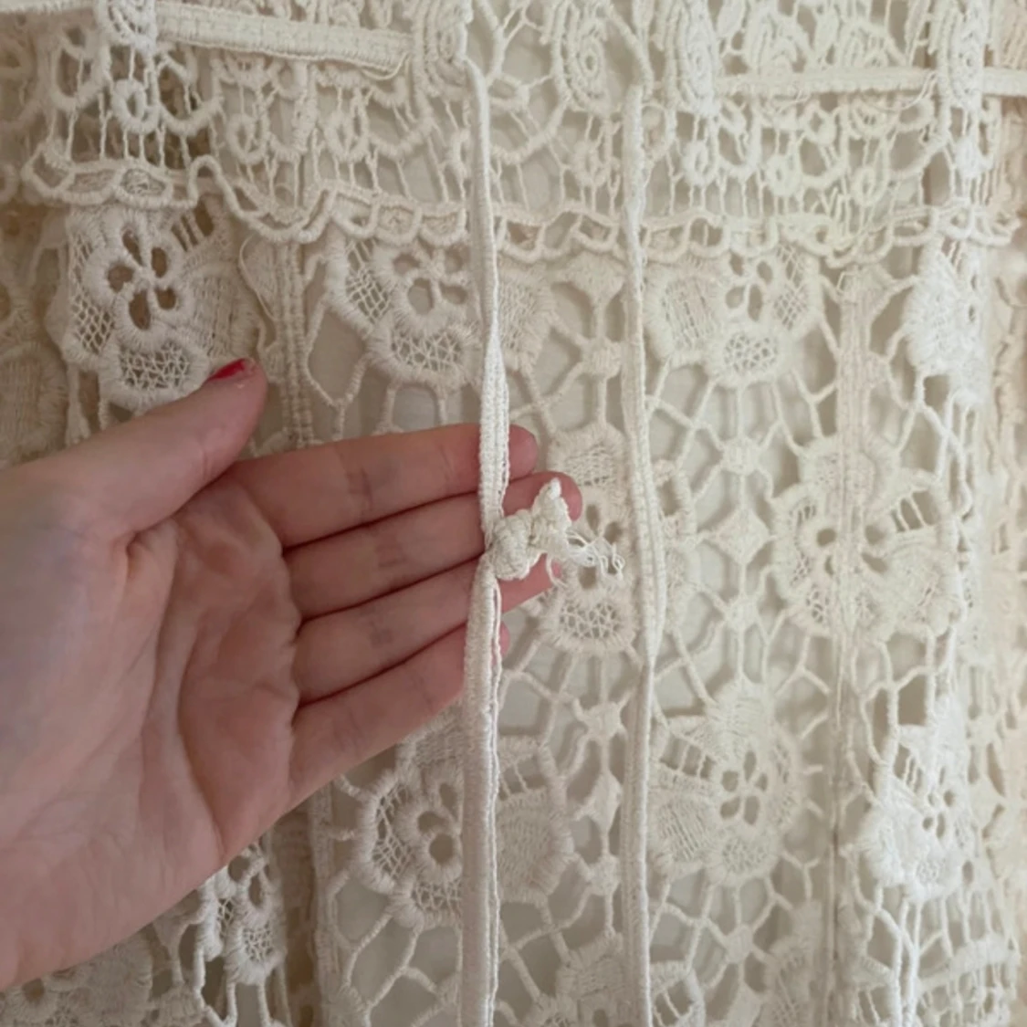 Virkad klänning  - 90