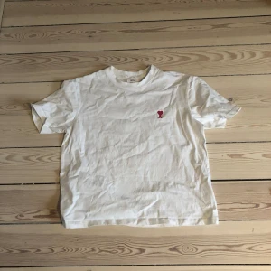 Ami Paris t-shirt - En snygg ami Paris tröja i nysskick, som inte är använd pågrund av att den är för liten. Har inga äktehetsbevis men ska vara äkta.