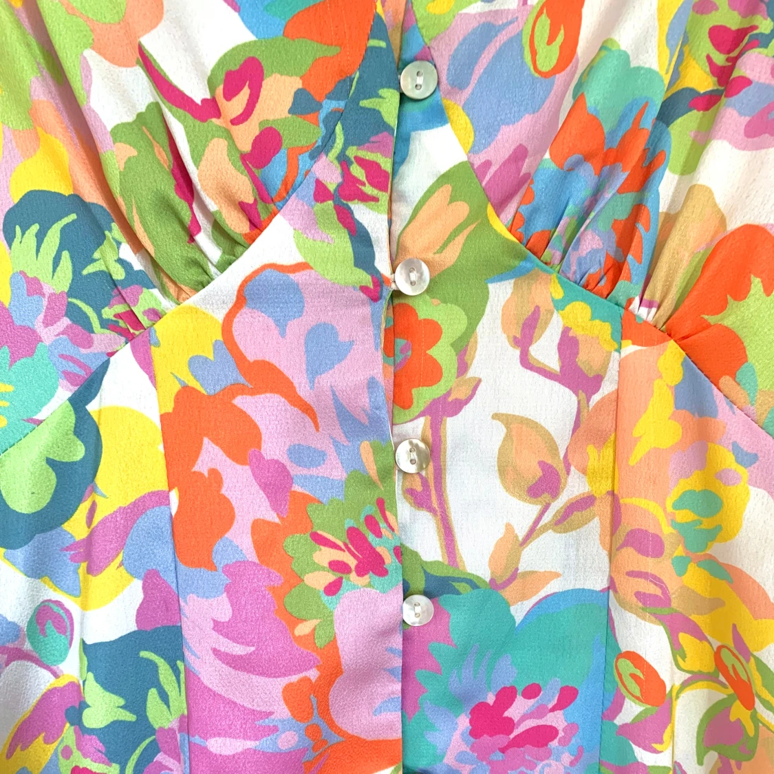 Never Fully Dressed multifärgad mönstrad långklänning - 90