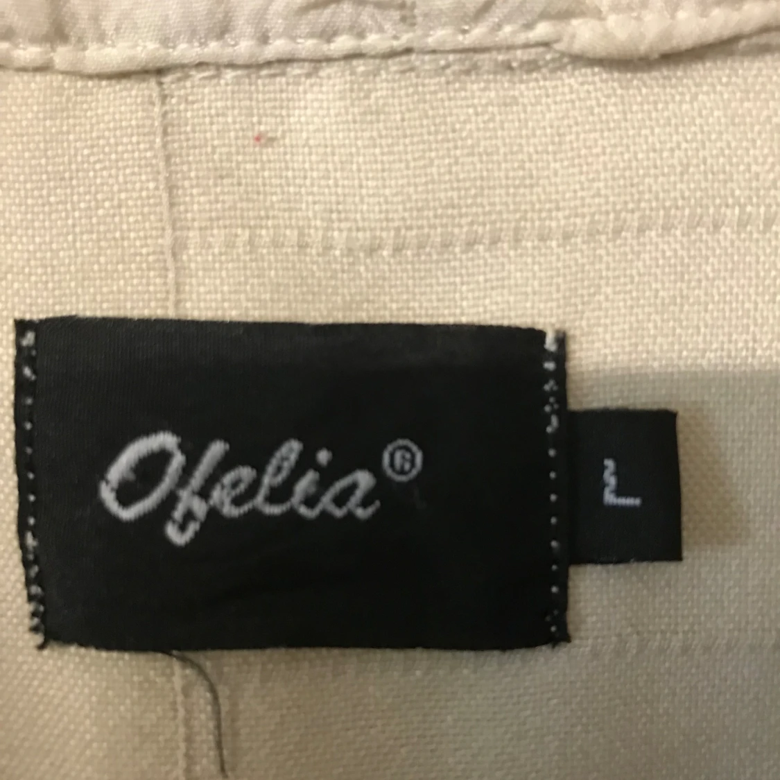 Beige tunn jacka  - 91