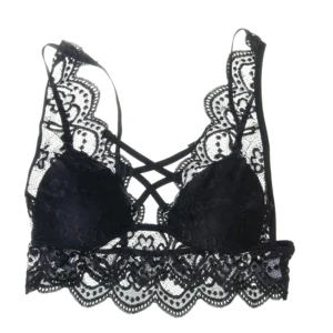 Bralette  - Fin gothisk bralette med band och spetsdetaljer