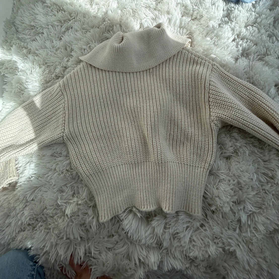 Unik stickad tröja - 90