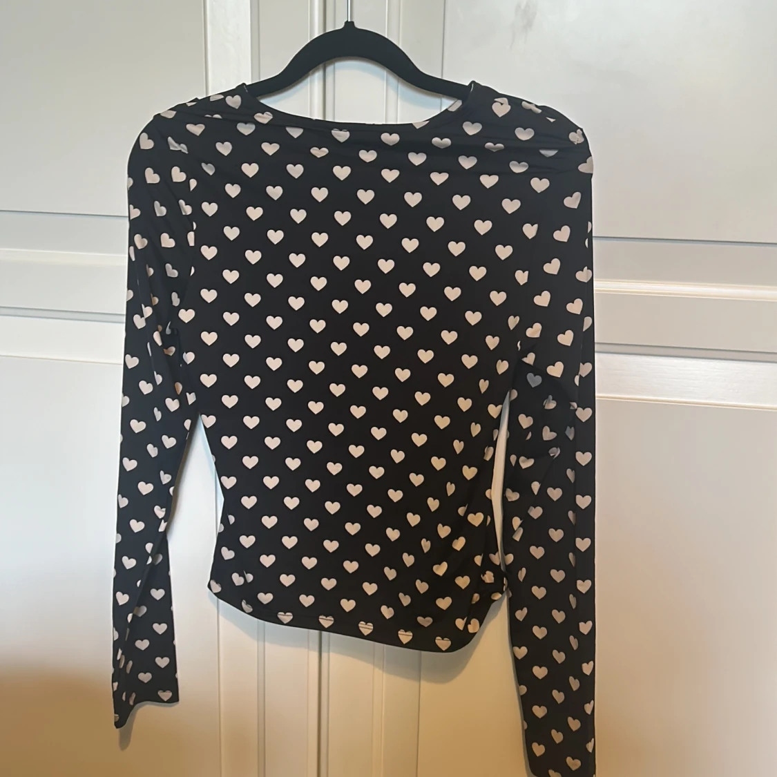 Långärmad mönstrad tröja - 91