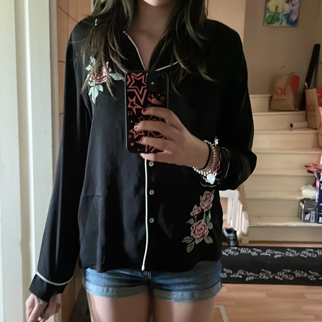 Söt pyjamaströja  - 90