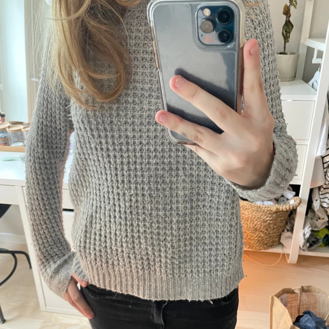 Stickad tröja - 90