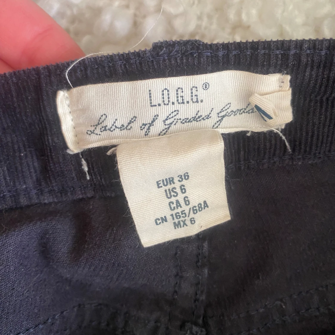 Lågmidjade byxor  - 91