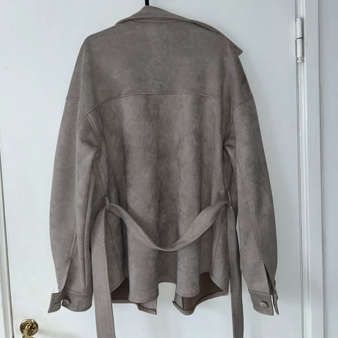 Grå kort kappa  - 90