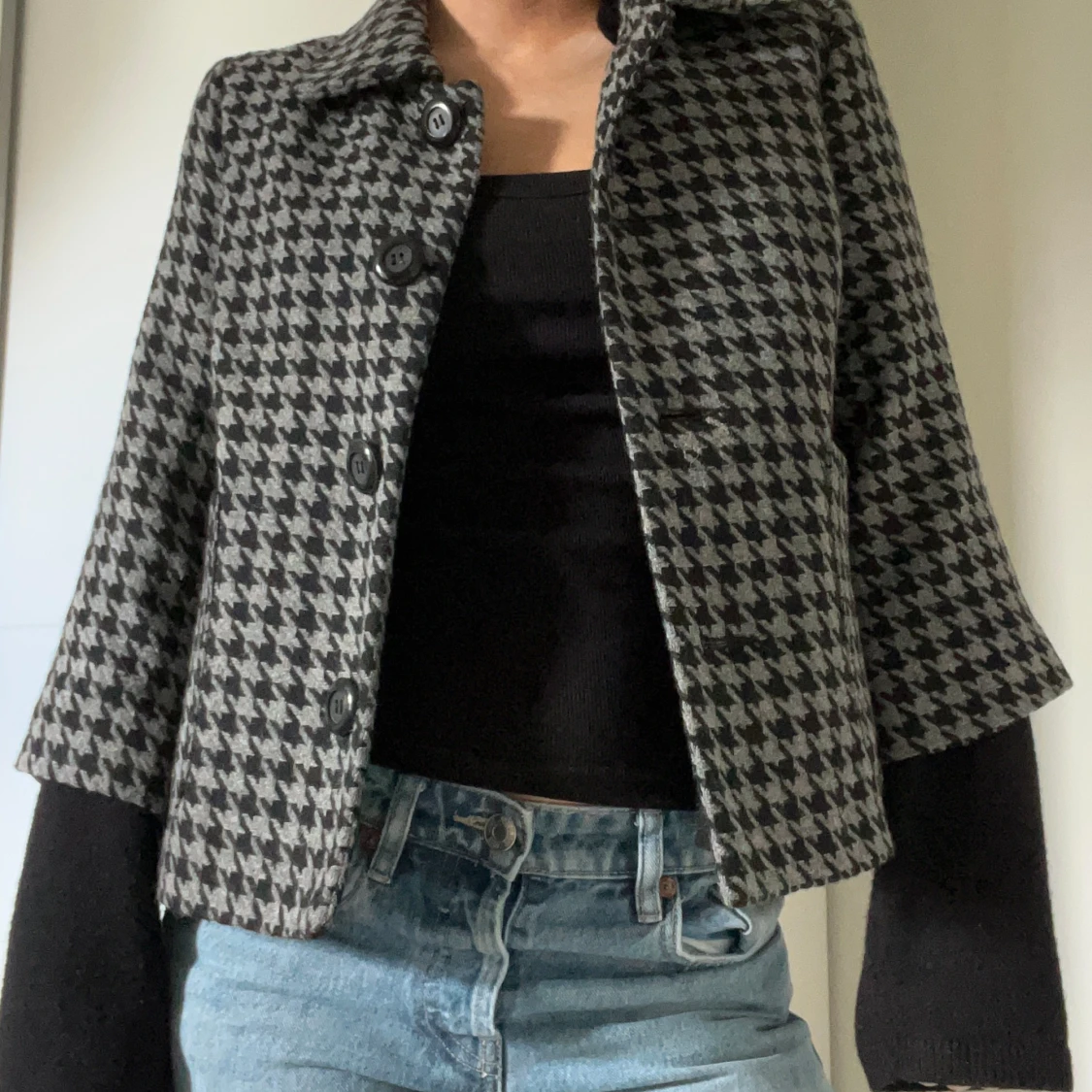 Tre kvarts ärmad kappa - 92