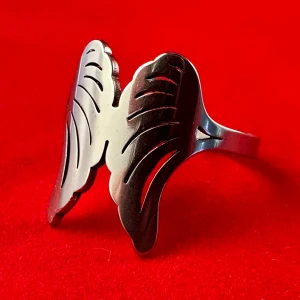 Cool ring i rostfritt stål - En ring med en diameter på ca 20 mm