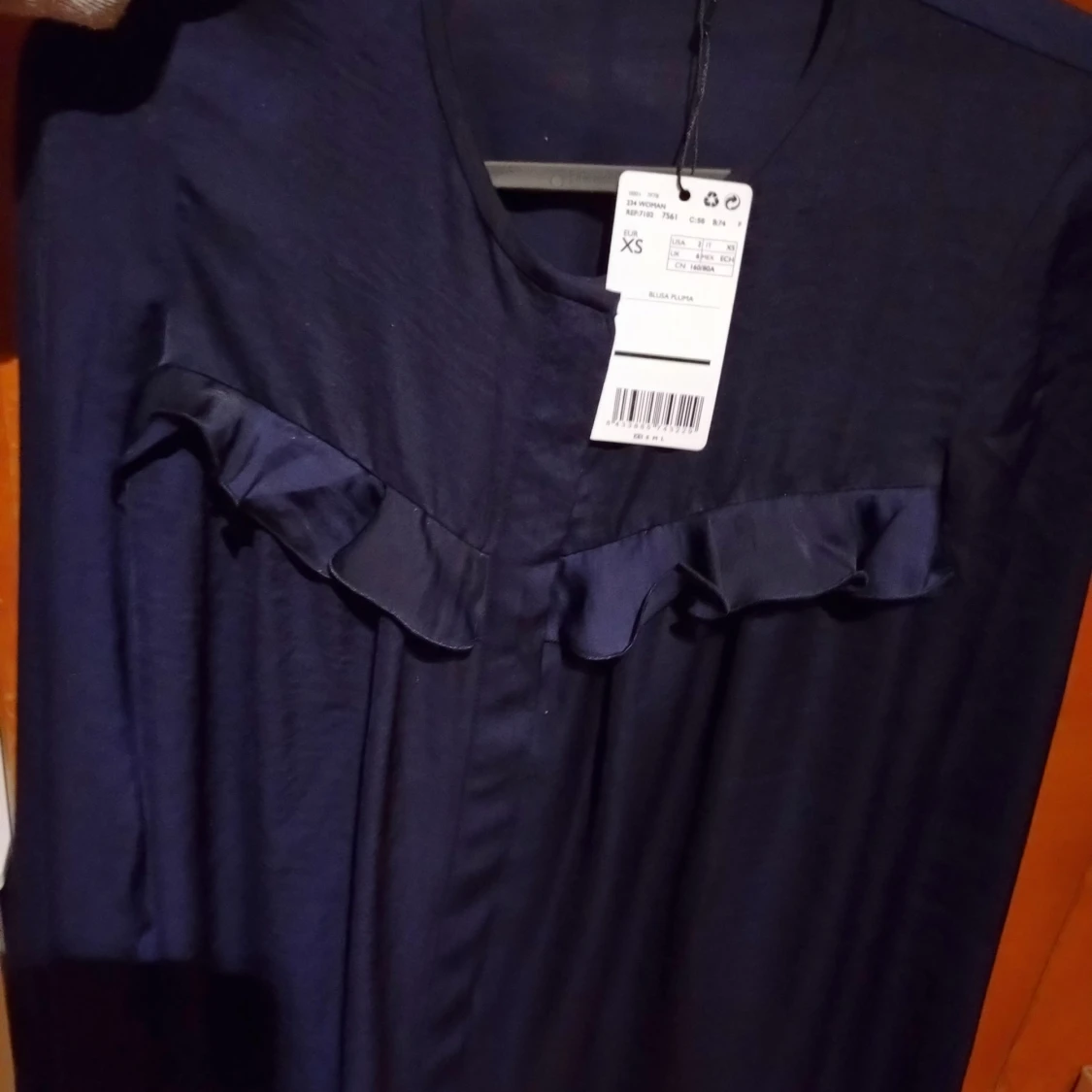 Blus Mango ny med lapp - 90