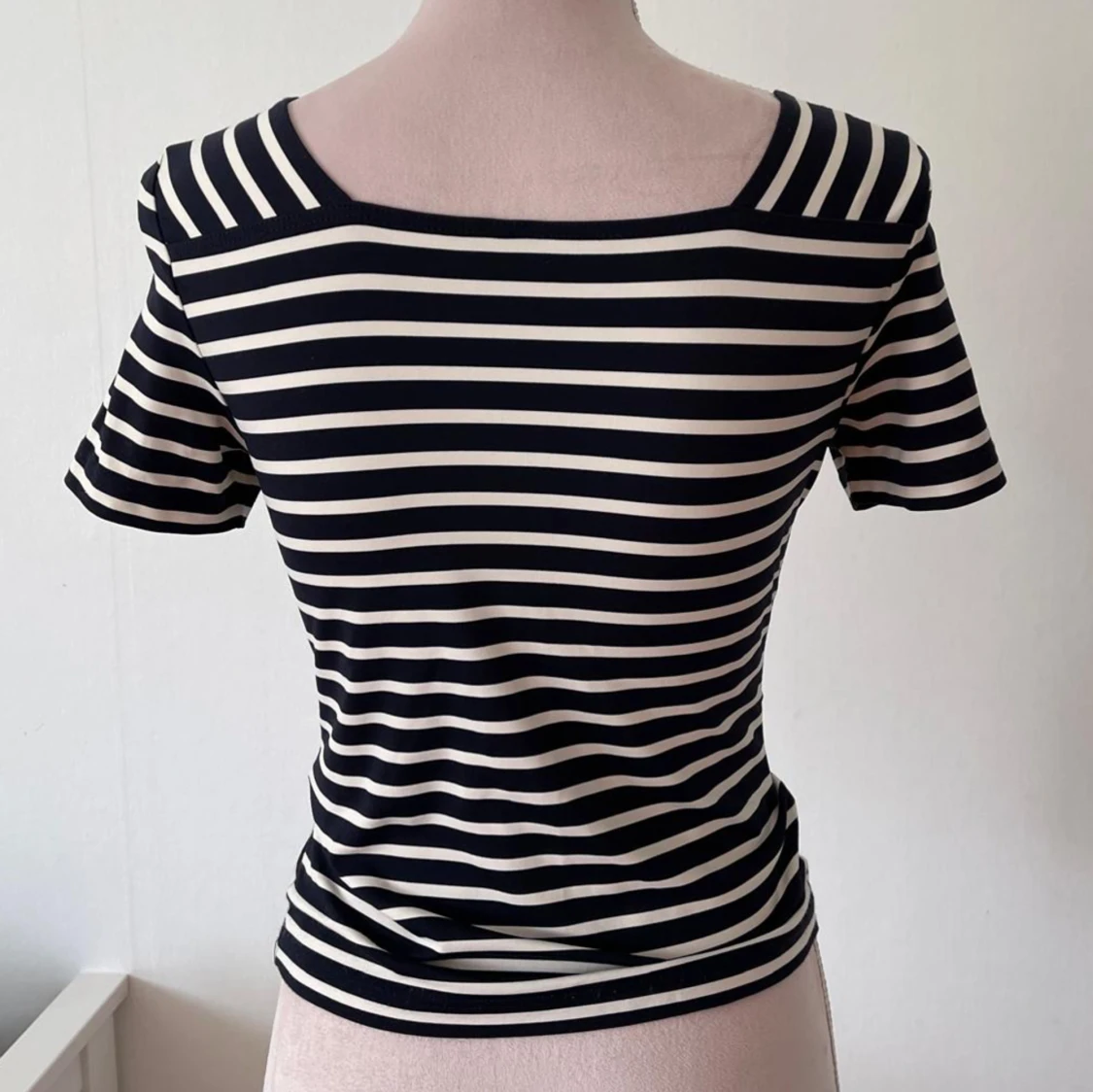 Randig tight tröja  - 90