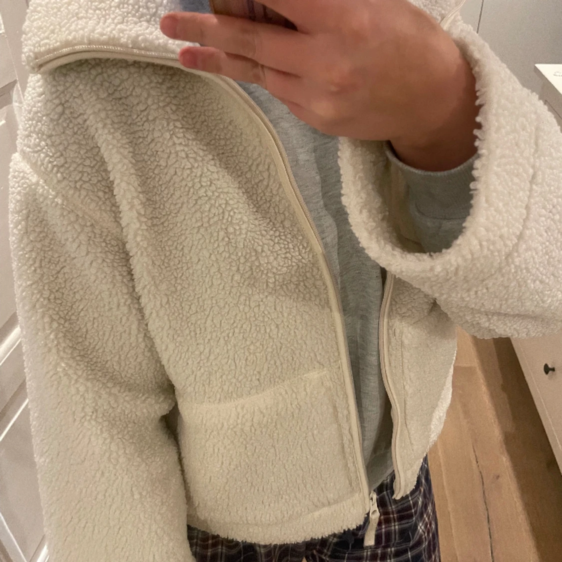 Populär teddy jacka - 90