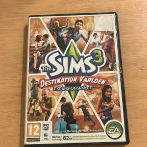 Sims 3 skivor, används inte. Funkar som nya