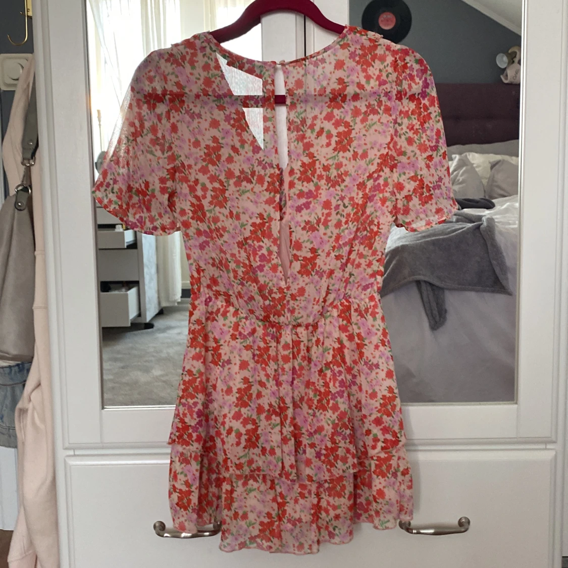 Blommig zara klänning  - 90