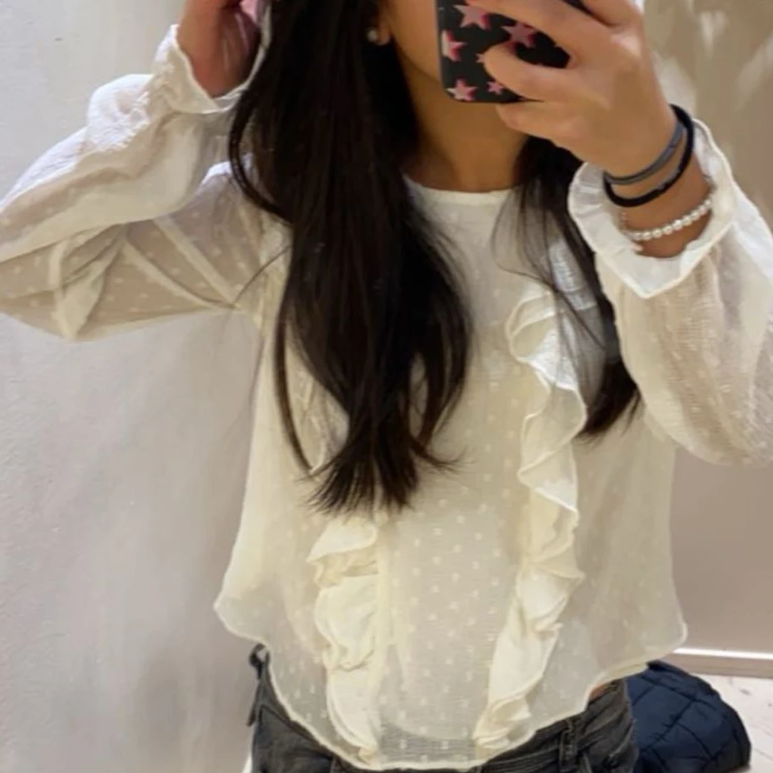 Ljug beige blusđ€