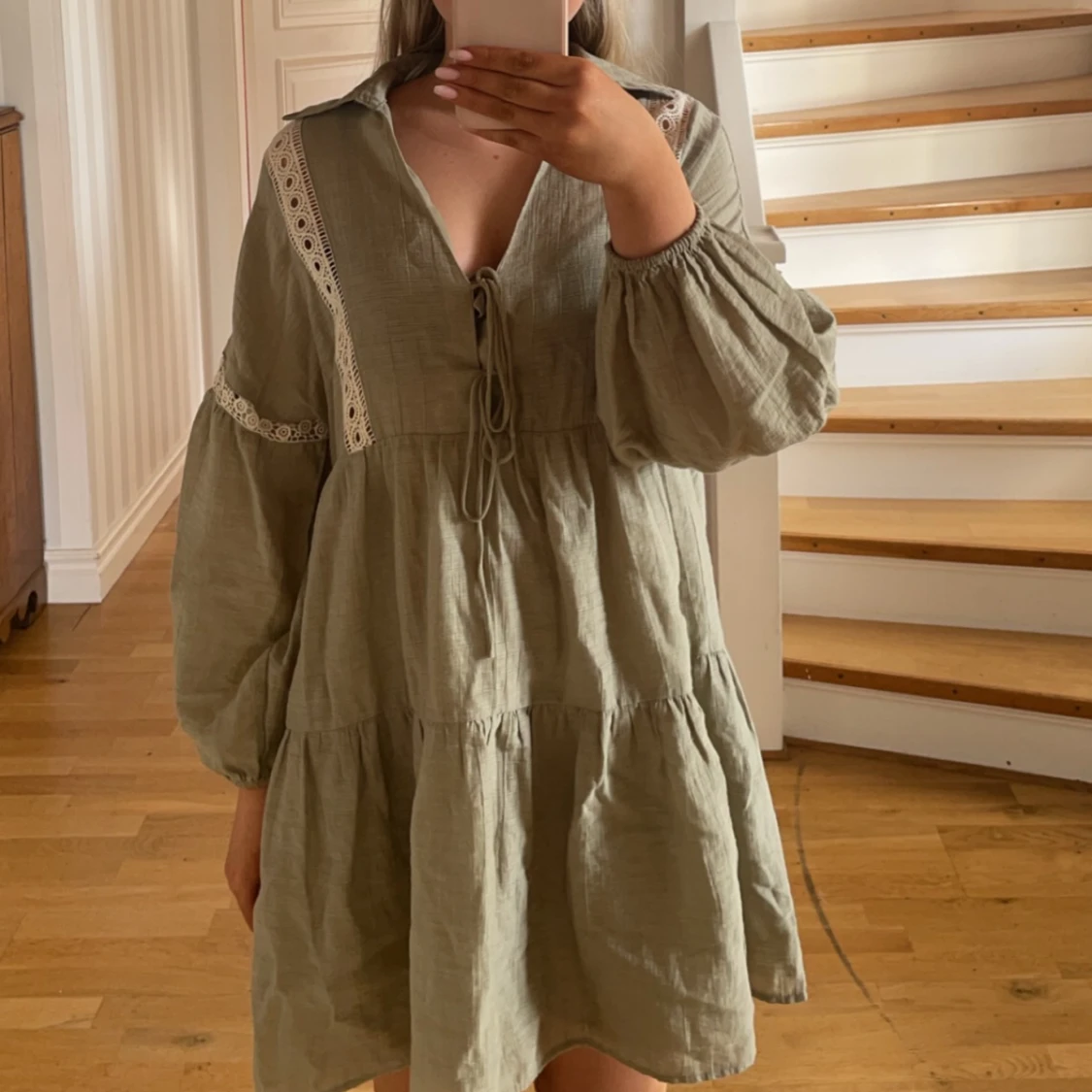 Grön sommarklänning