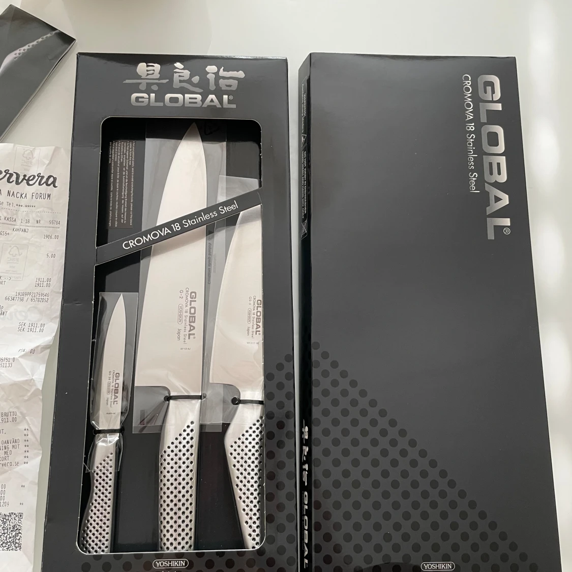 Global G-2538 Knivset 3 Knivar