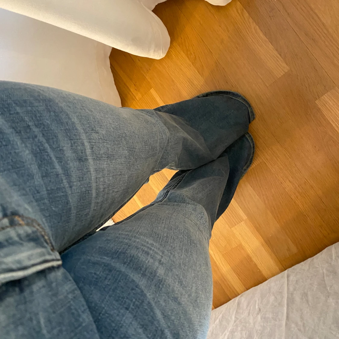 Mid/low waist jeans - 90