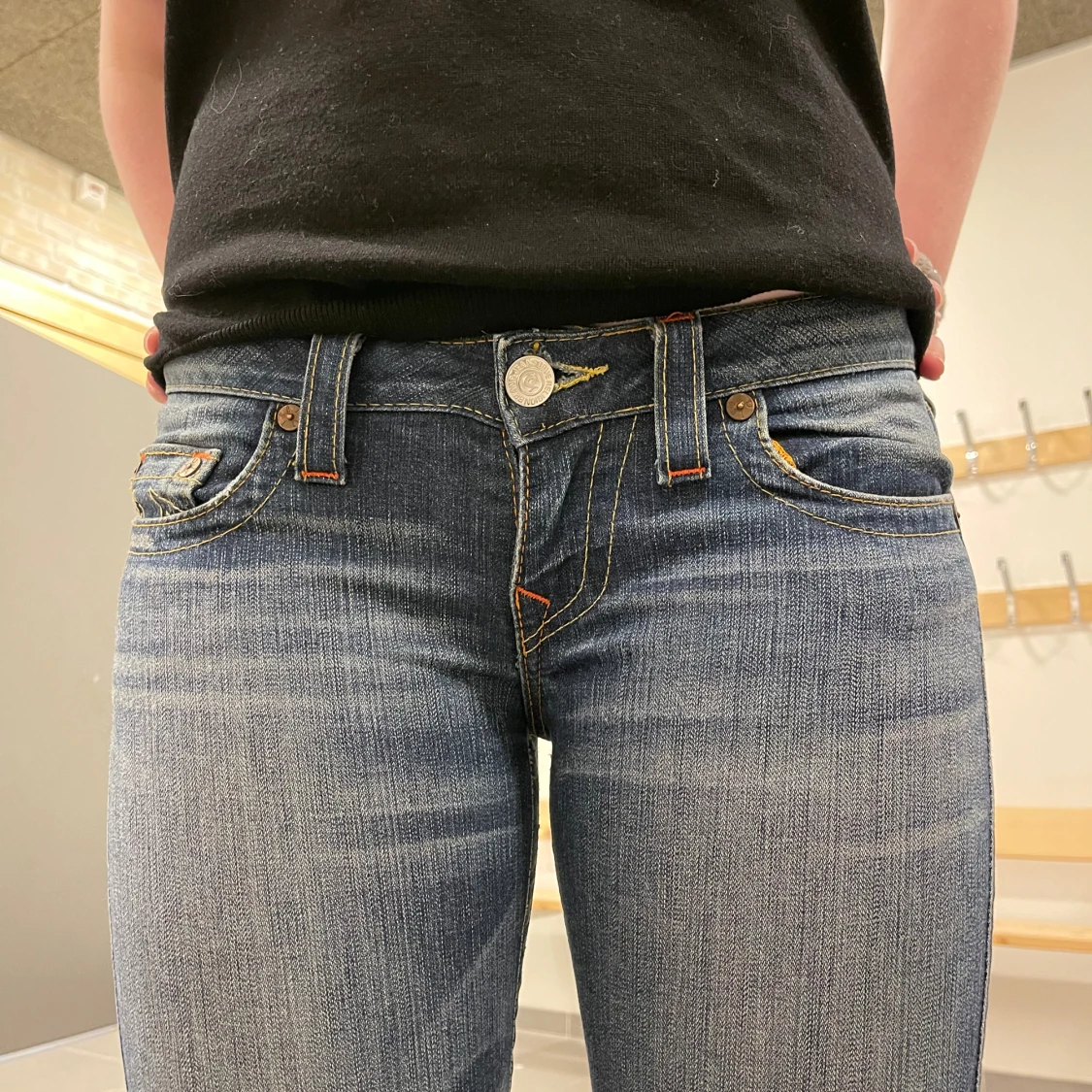 Lågmidjade True religion jeans  - 3