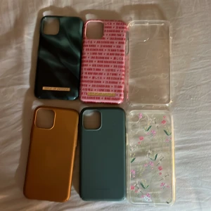 iPhone 11 skal - 6 st iPhone 11 skal Ideal of Sweden: 100kr/st  Resterande: 70kr/st Hela och rena!!