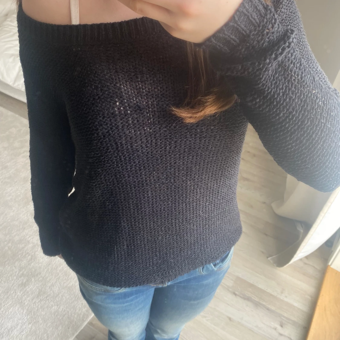 Stickad tröja 💕 - 90