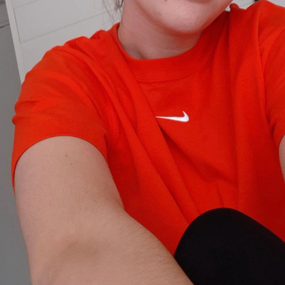 Korallröd T-shirt  - 91