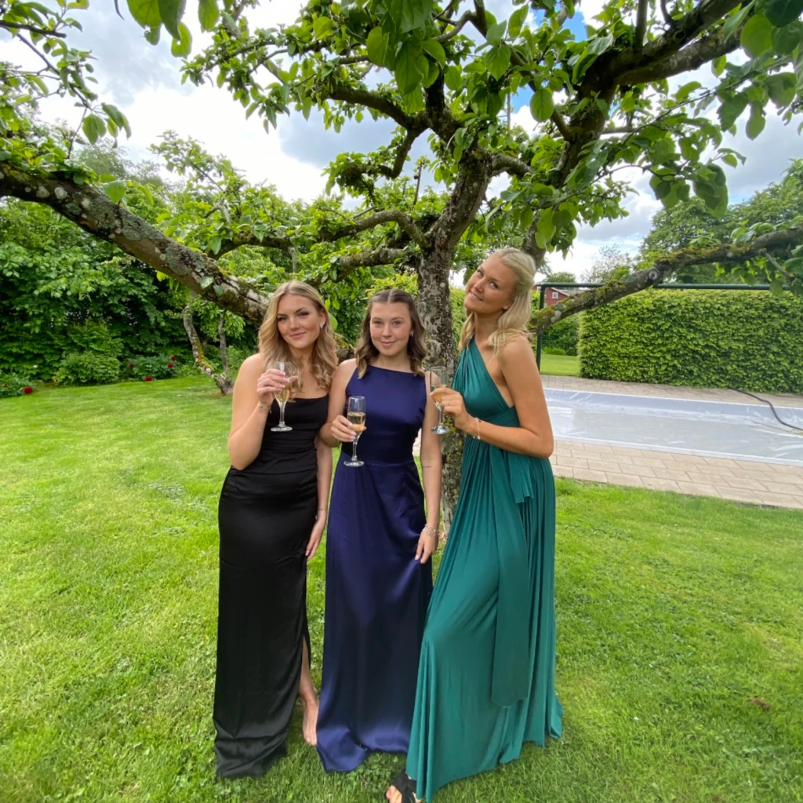 Balklänning grön - 1