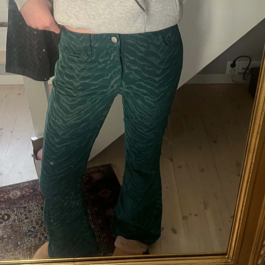 As coola Manchester byxor med zebra mönster  - 90