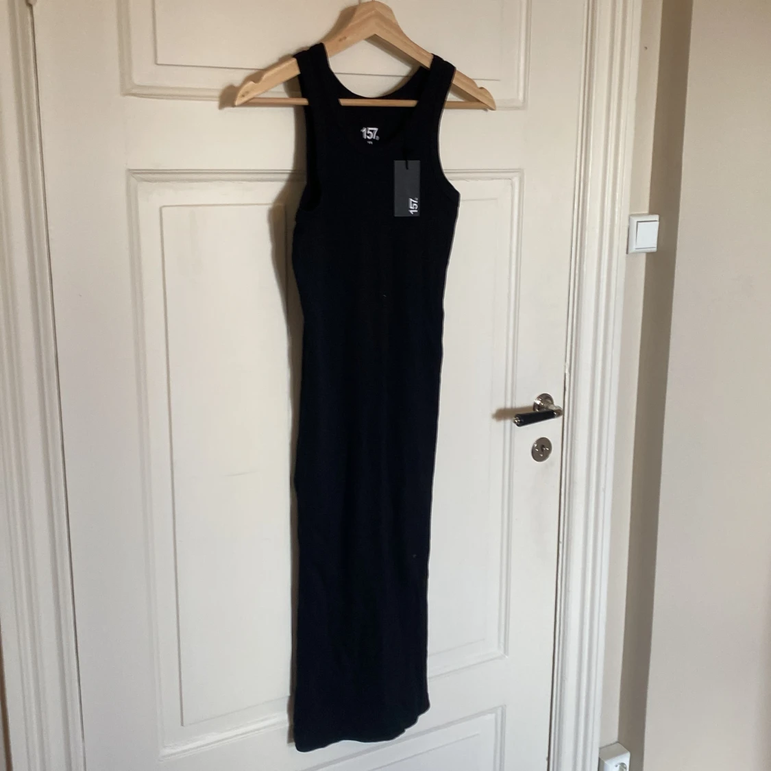 Ribbad klänning från Lager157