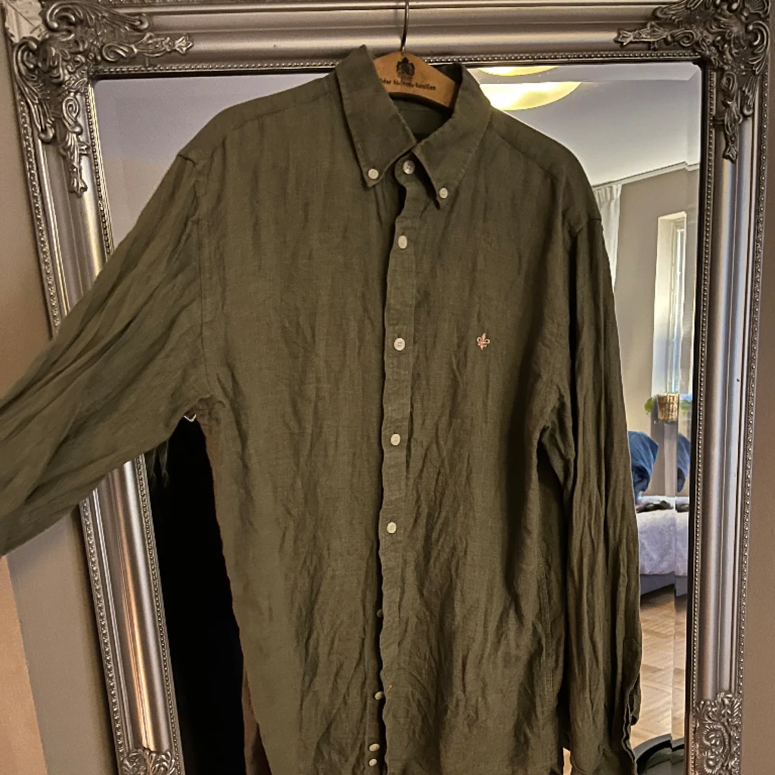 Morris skjorta i linne  - 90