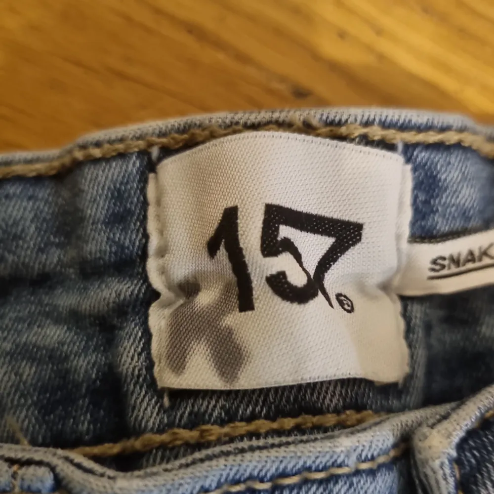 Ett par blå skinny jeans från lager 157 ❗️byxorna har ett k skrivet  på lapppen inuti byxorna BILD❗️ 3❗️. Jeans & Byxor.