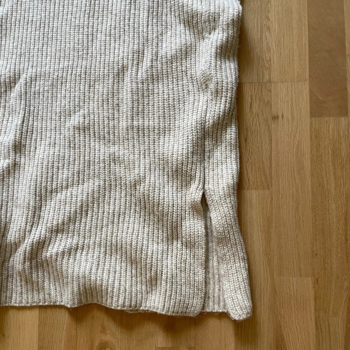 Lång stickad klänning - 91