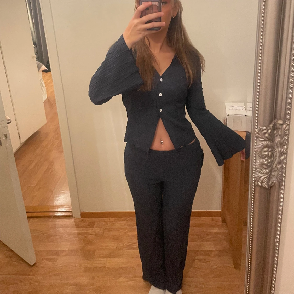 Marinblått sett - 91