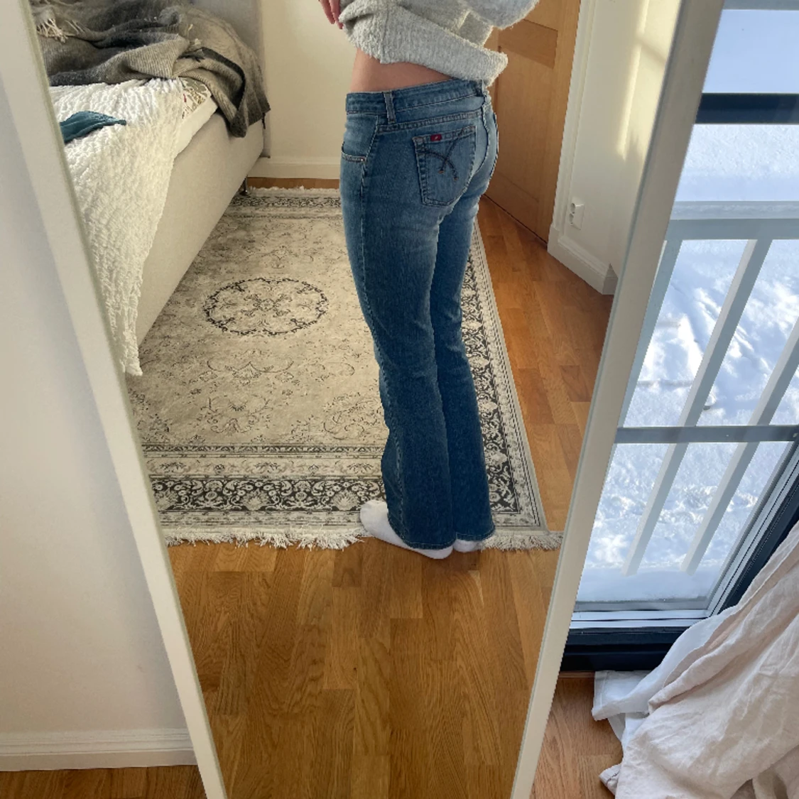 Lågmidjade jeans från digstar - 90