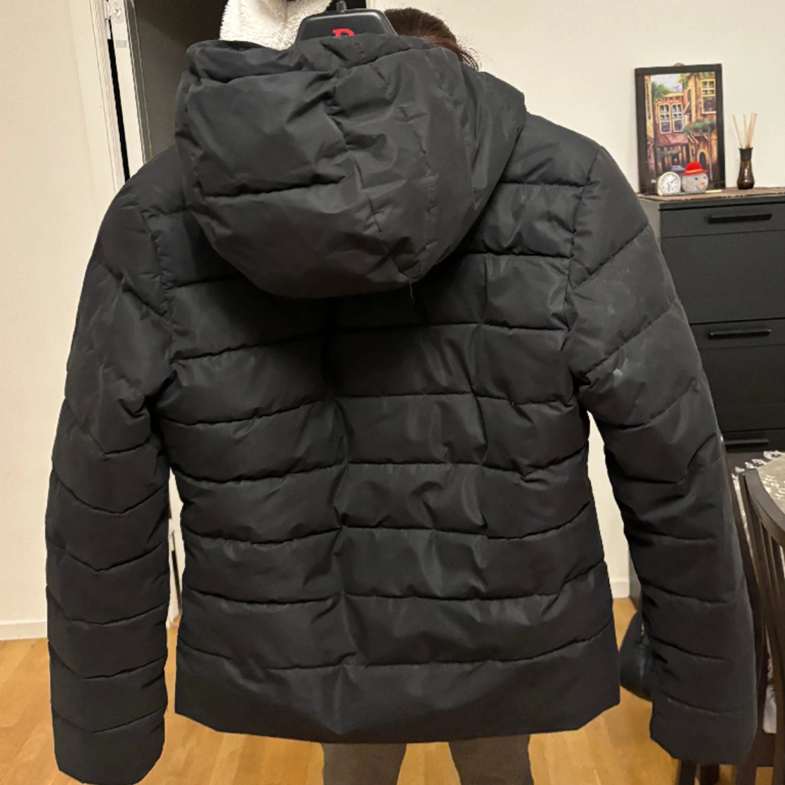 Svart vinterjacka  - 91