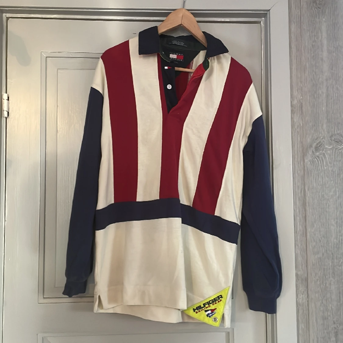 Långärmad pikétröja Tommy Hilfiger
