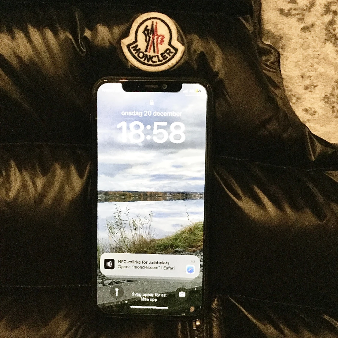 Moncler väst med NPC-tagg - 90