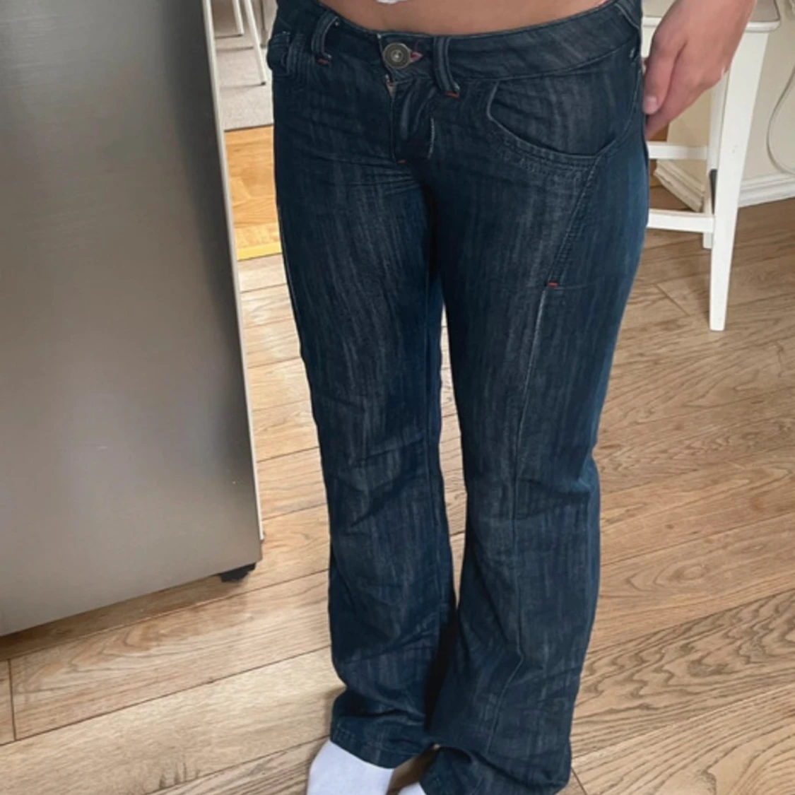 Lågmidjade jeans - 90