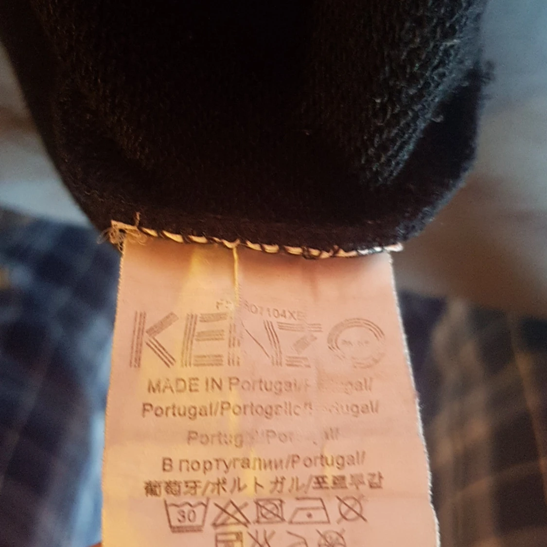 Svart kenzo hoodie - 91