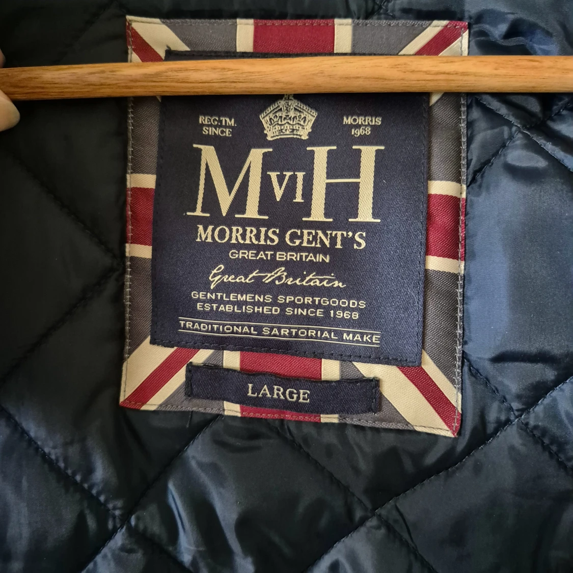 Morris quiltad jacka - 90