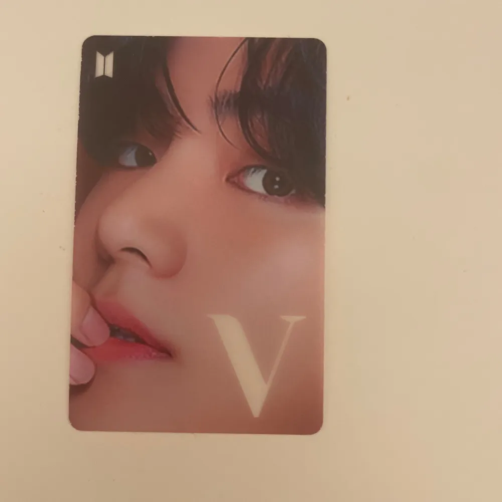 Taehyung bts photocard . Övrigt.