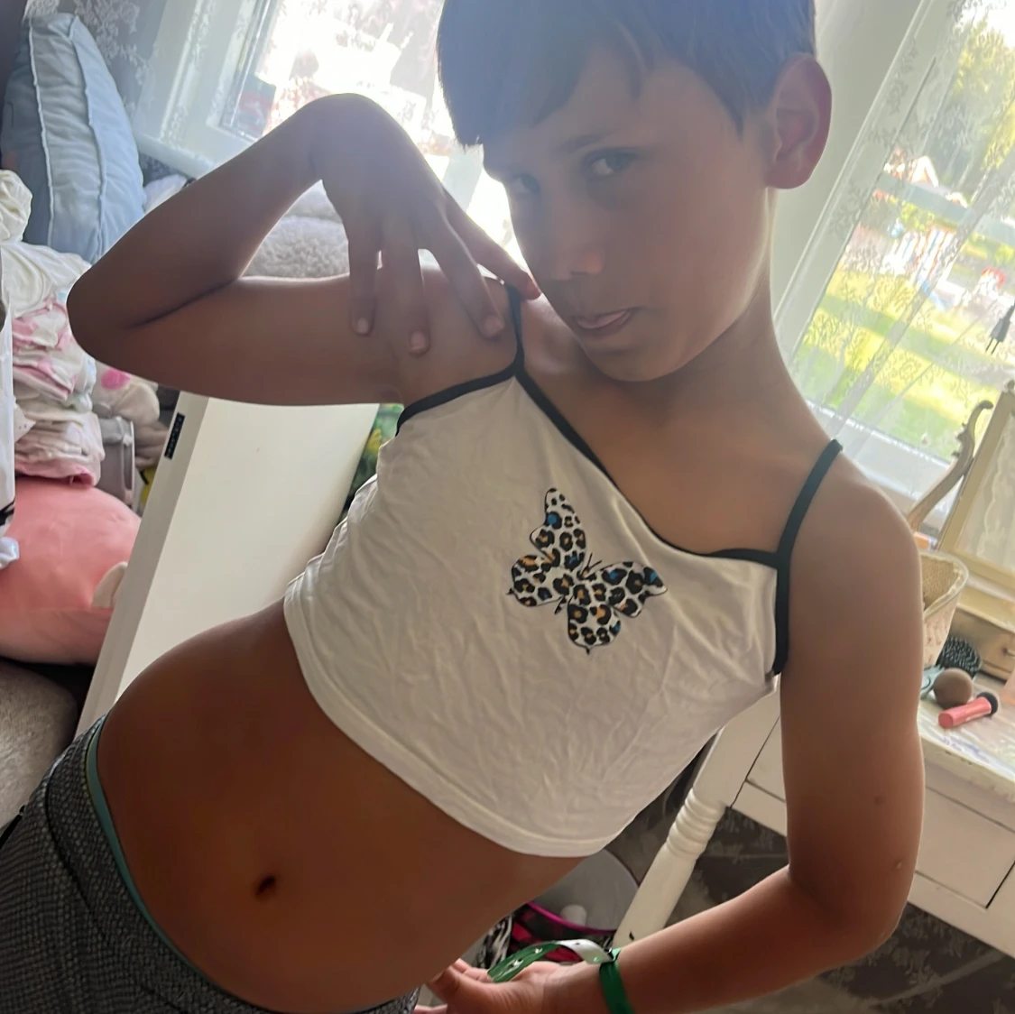 Topp med en fjäril - 90