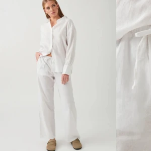 Linne byxor - Super snygga linnebyxor från Gina! Inga defekter, och har bara testat! kom privat om ni vill ha bilder på de! (Ny pris 400kr)💕