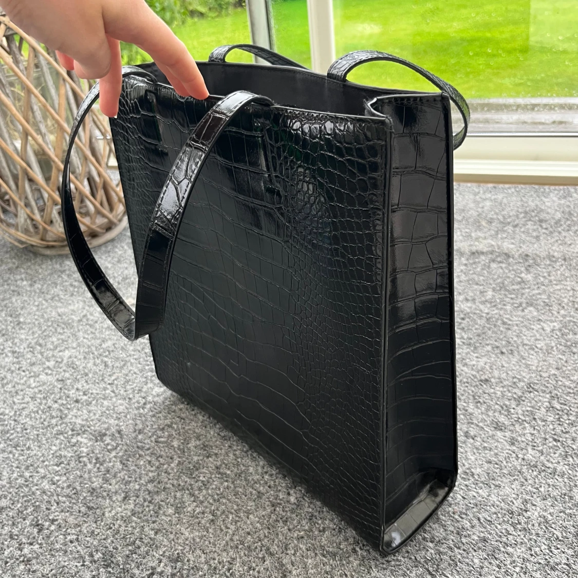 Svart handväska   - 90