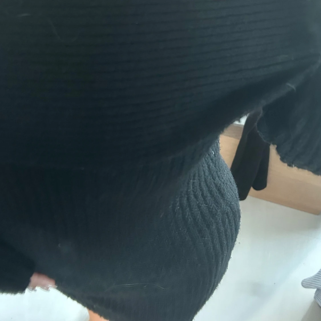 Stickad klänning  - 90