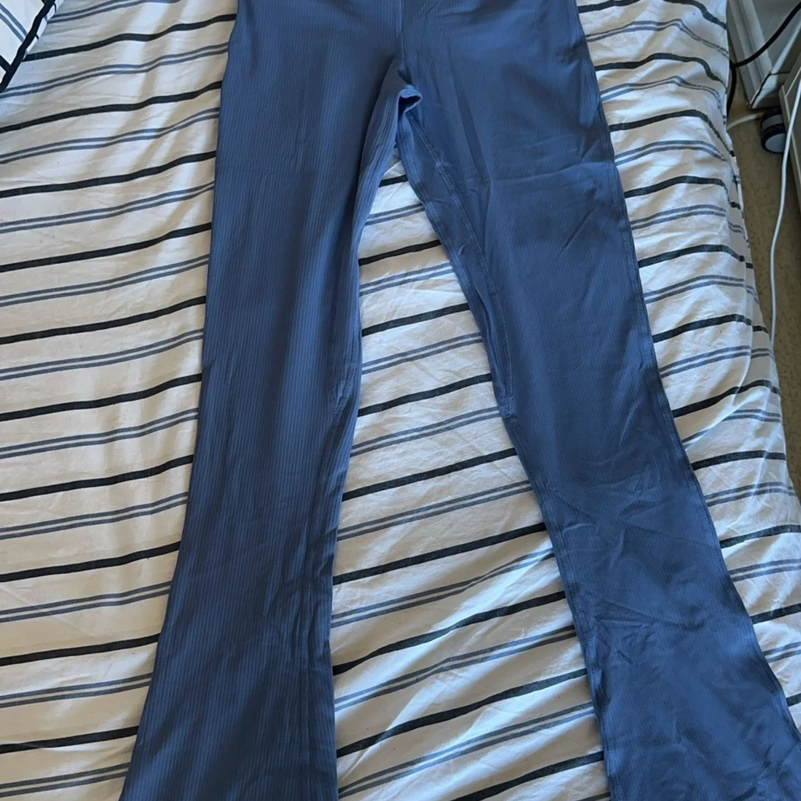 Lululdemon ribbade träningsbyxor  - 91