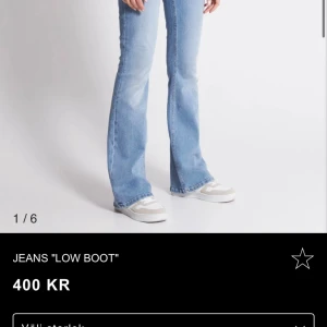 jeans  - säljer dessa helt nya jeans från lager157. helt oanvända. ny utan prislapp. storlek xs i short lenght. jag är 160-164 lång och de passar jätte bra på mig. modellen är low boot. priset går att diskuteras!!