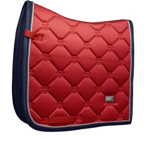 Dressyr schabrak  - Hej, jag säljer mitt röda schabrak från equestrian Stockholm. Det är andvänt en gång innan, och tvätta därefter så man kan säga att det är i nyskick. Original pris 899.